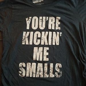 You're kicking me smalls maternity shirt